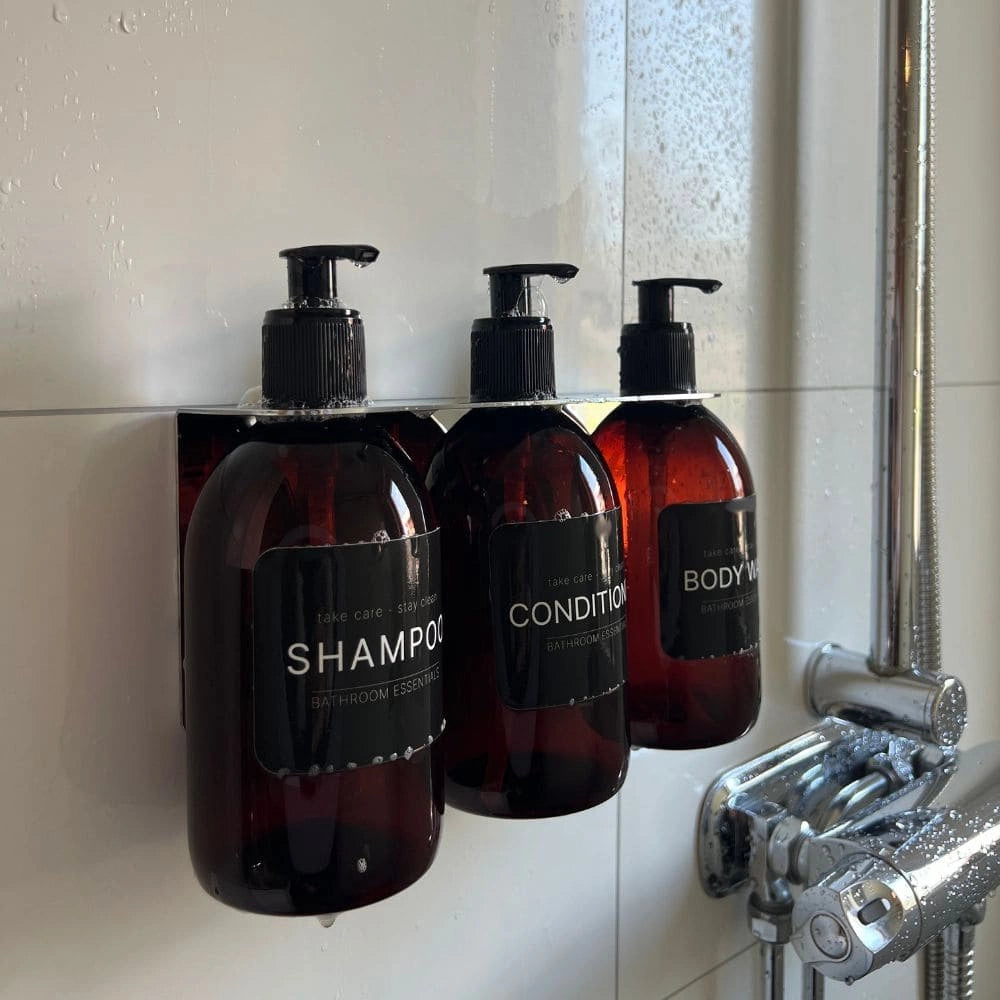 organizador de ducha trio con dispensadores