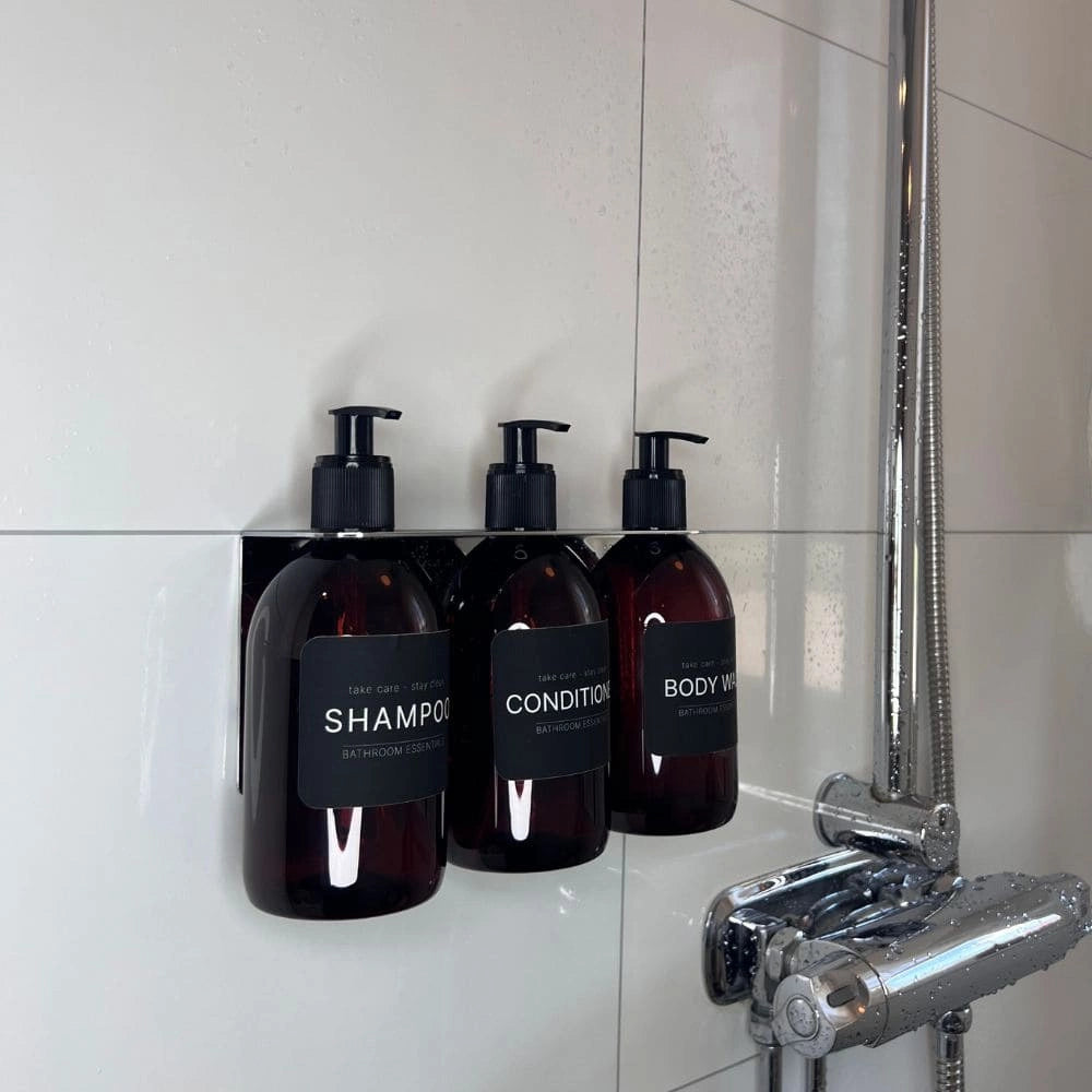 organizador de ducha trio con dispensadores