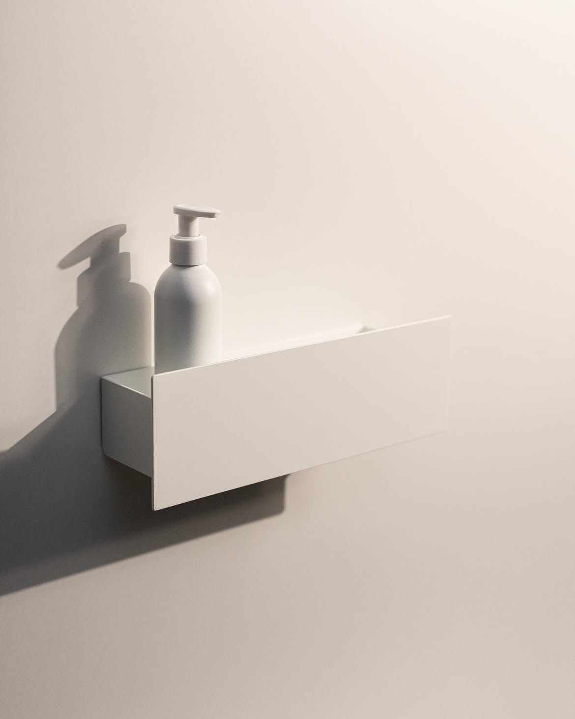 Repisa de ducha SteelHome - Blanco 9016